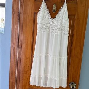 Iris Elegant White Lace Blouse